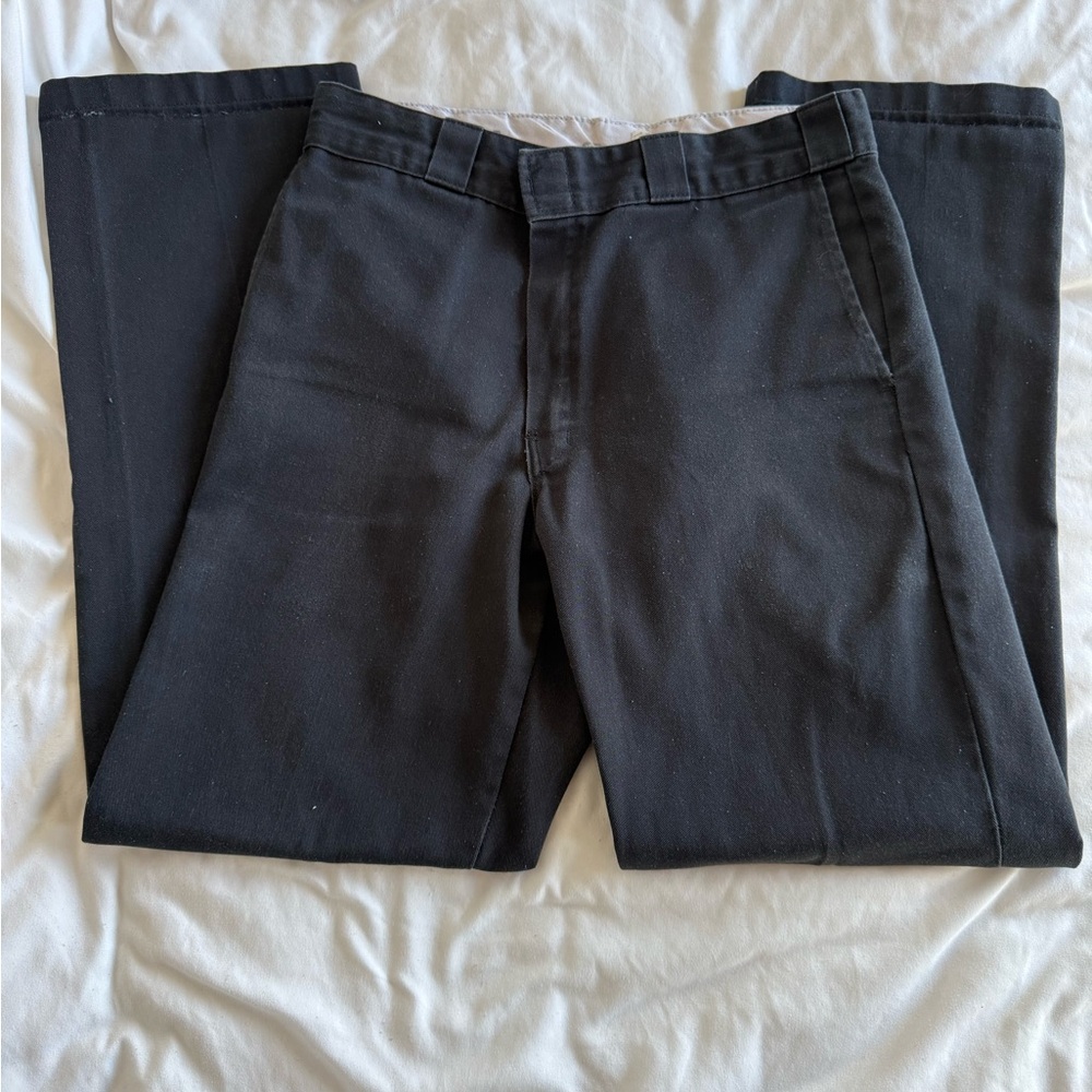 Dickies Men's Black Dress Pants